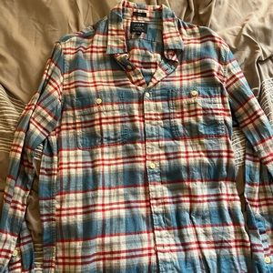 J Crew Flim Fit Flannel